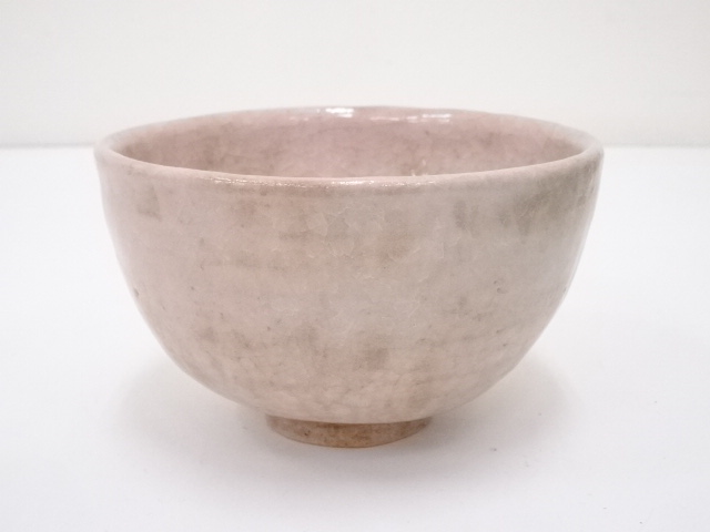 JAPANESE TEA CEREMONY / CHAWAN(TEA BOWL) / HAGI GLAZE / ARTISAN WORK